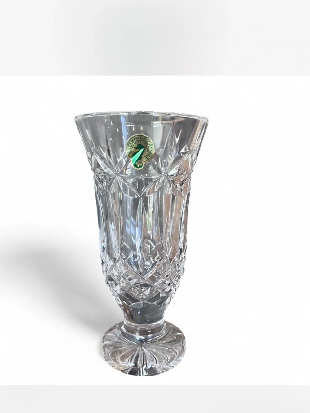 Vintage Waterford Crystal Balmoral 7” vase